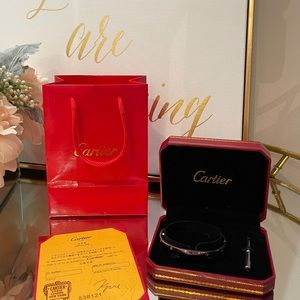 NWT Thin Love Bracelet